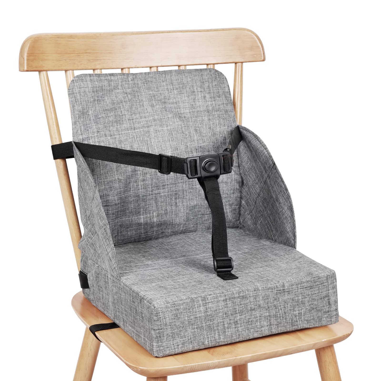 HOSEASCA toddler booster seat at the dining table for comfortable meals