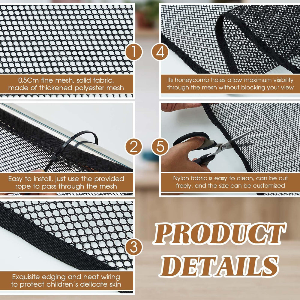 Hosuly delicate finish edge netting prevents scratches on skin.