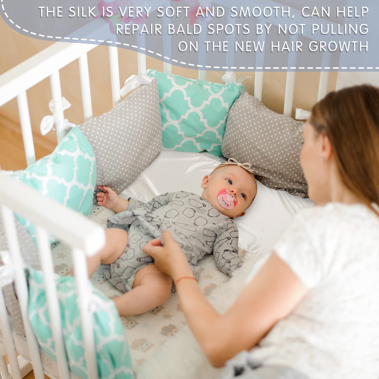 Hosuly gray and white color option ideal for nursery décor