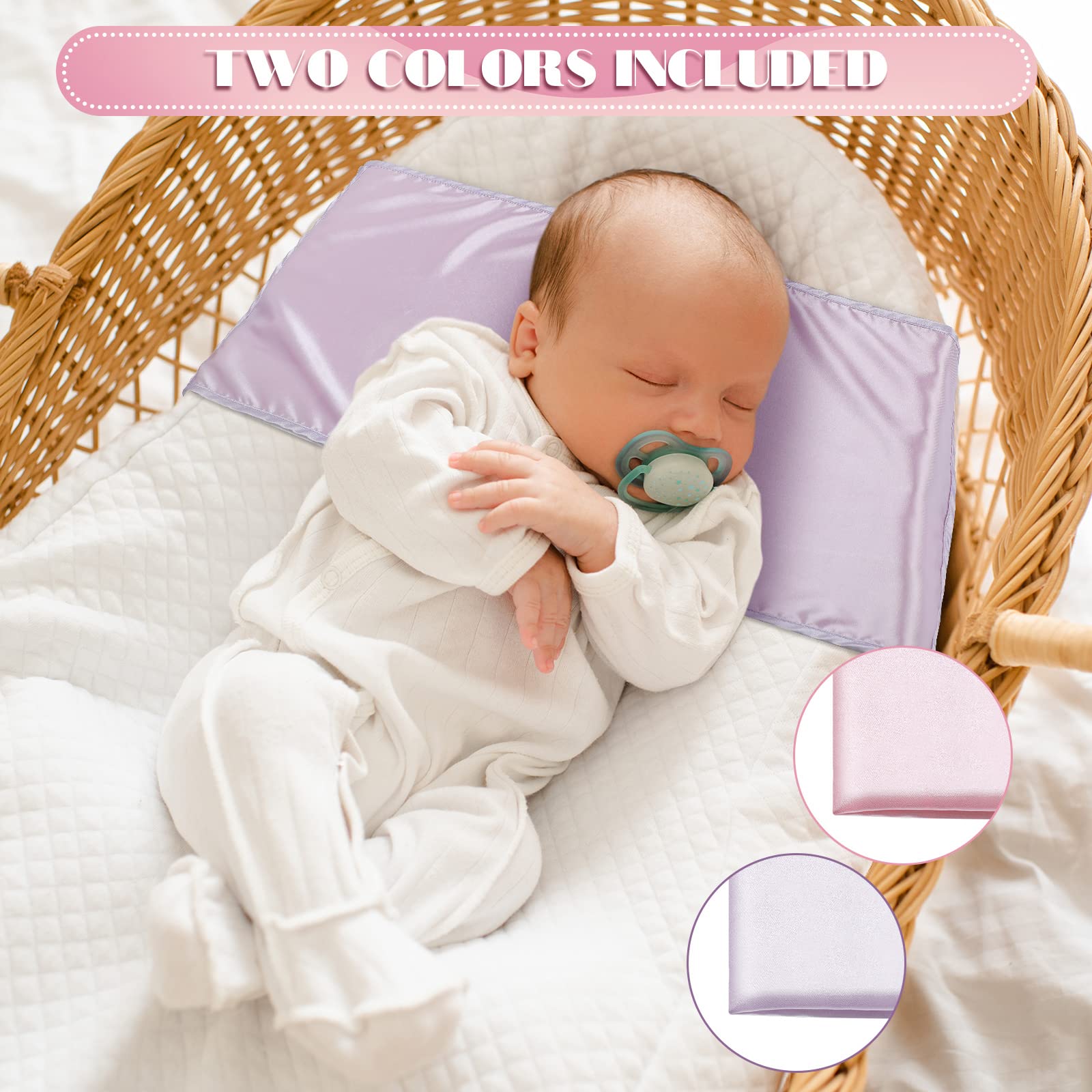 Banded-edge fit around bassinet for secure, easy installation