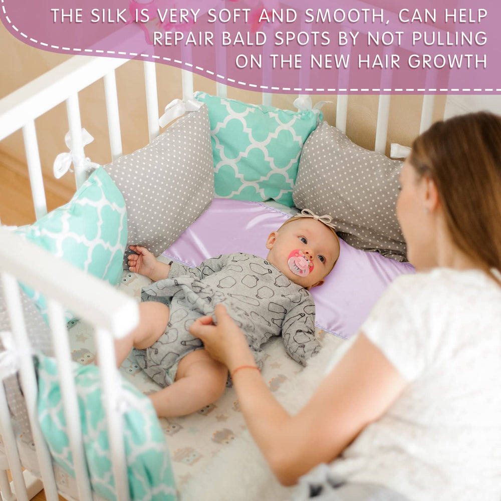 Washable and durable Hosuly satin bassinet sheet remains color-safe