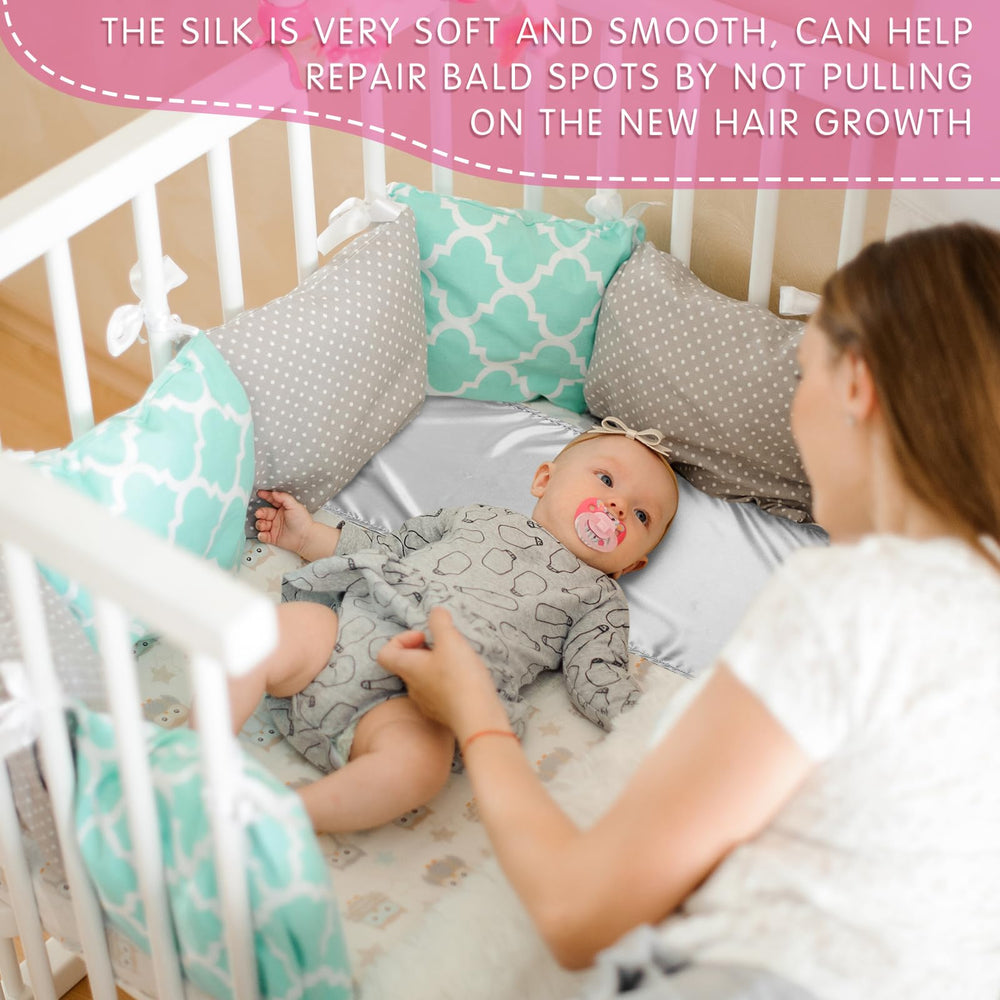 Hosuly satin bassinet sheet is washable and durable for repeated use.