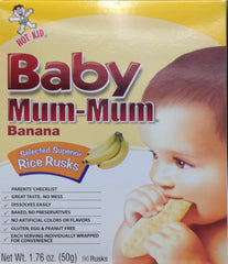 Hot Kids Hot Kid Mum Mums Baby Banana3 product shot, ideal baby snack on the go