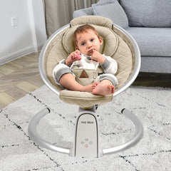Hot Mom Upgrade baby bouncer green Bluetooth music feature for tunes