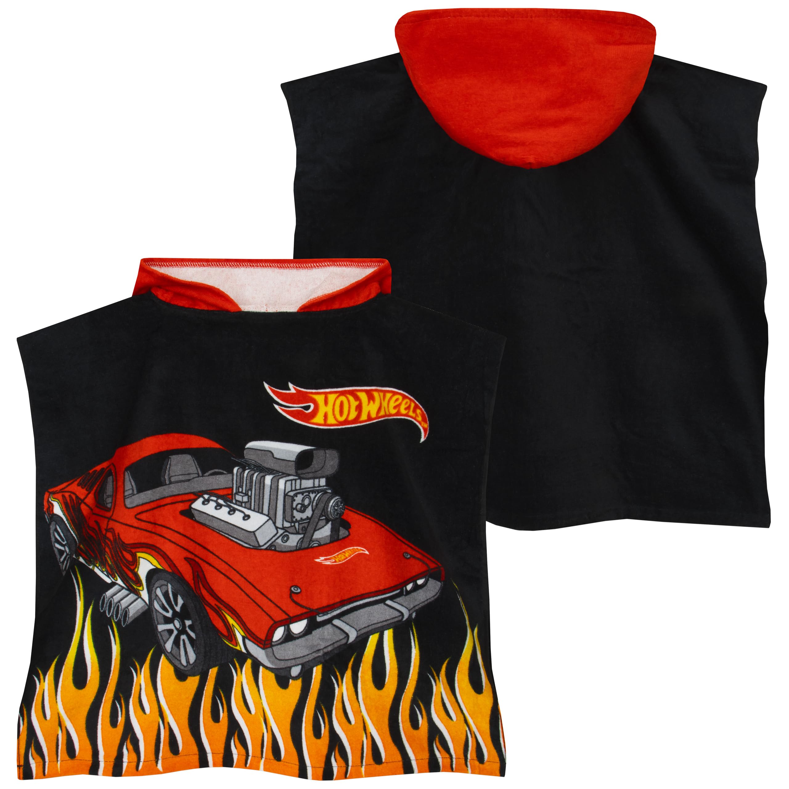 Hot Wheels kids beach towel pairs with swimwear for sunny outings