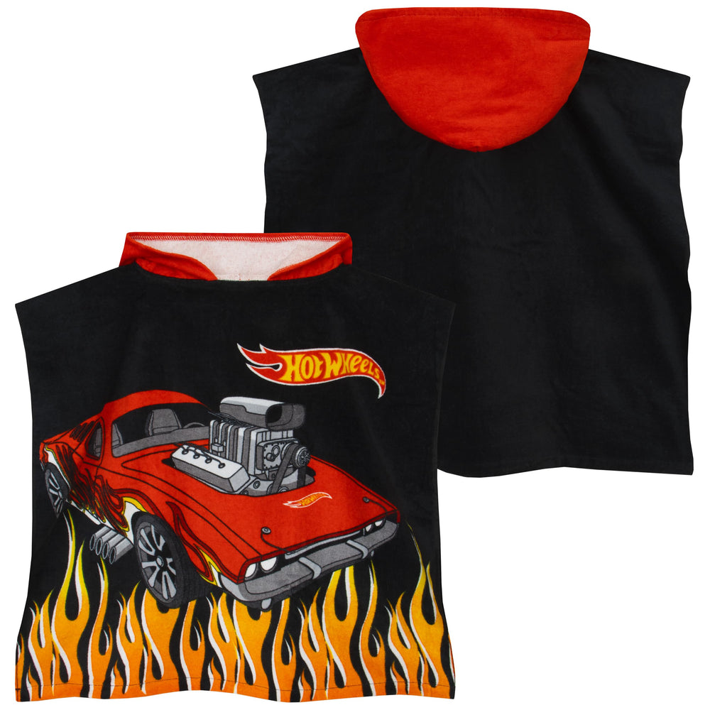 Hot Wheels kids beach towel pairs with swimwear for sunny outings