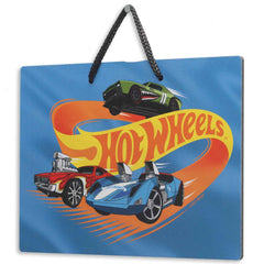 Hot Wheels licensed wall art die-cut tin for durable display