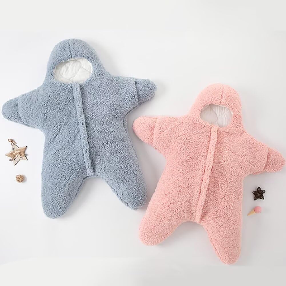HotBlizi starfish baby sleeping bag offers gentle warmth for peaceful sleep