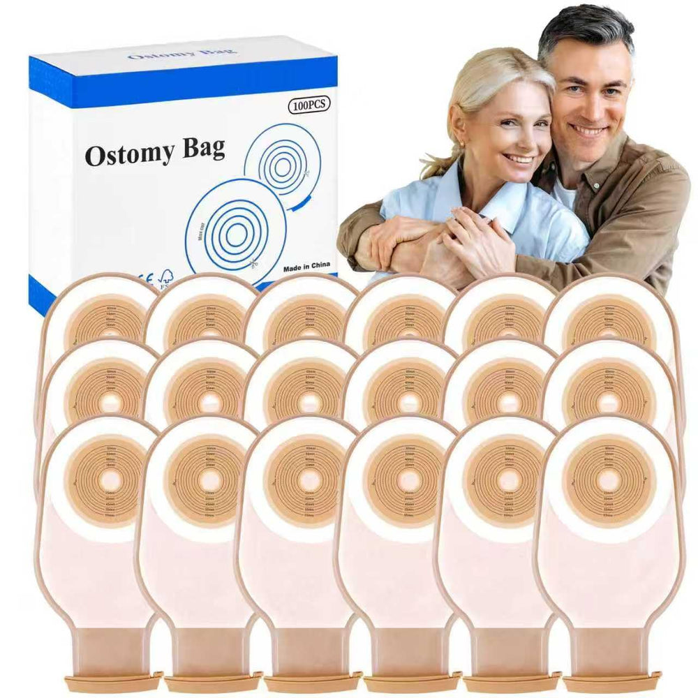 Hotoo colostomy bags with cut-to-fit barrier for precise stoma sizing and reduced leakage