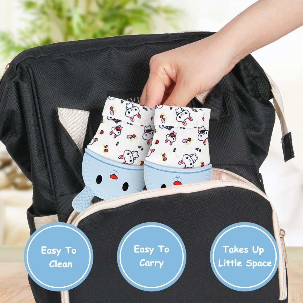HOTUT mittens are dishwasher-safe and steam-safe for quick hygiene
