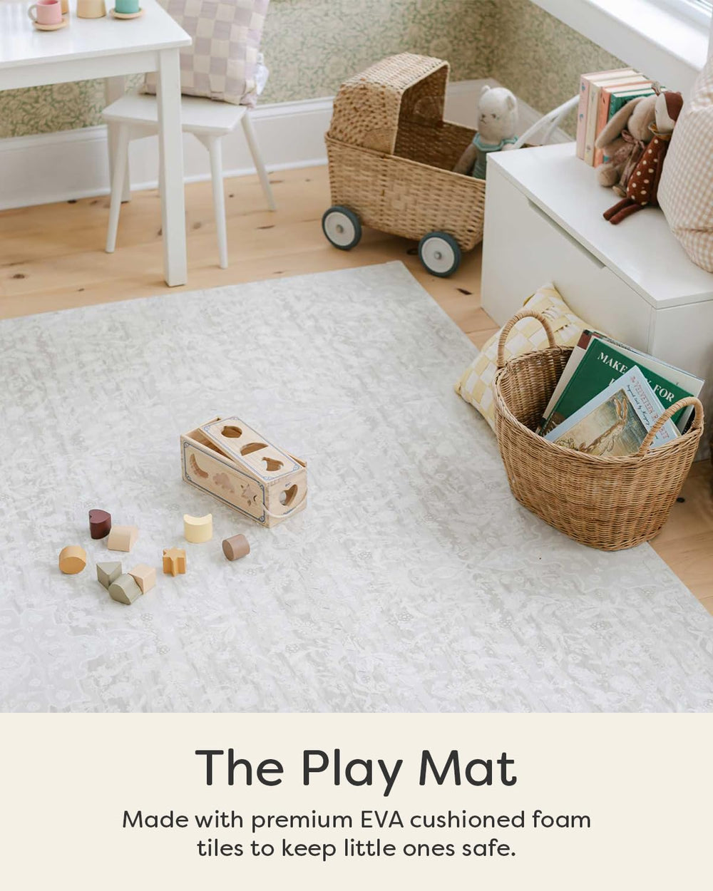 House of Noa edge pieces create a seamless rug-like finish