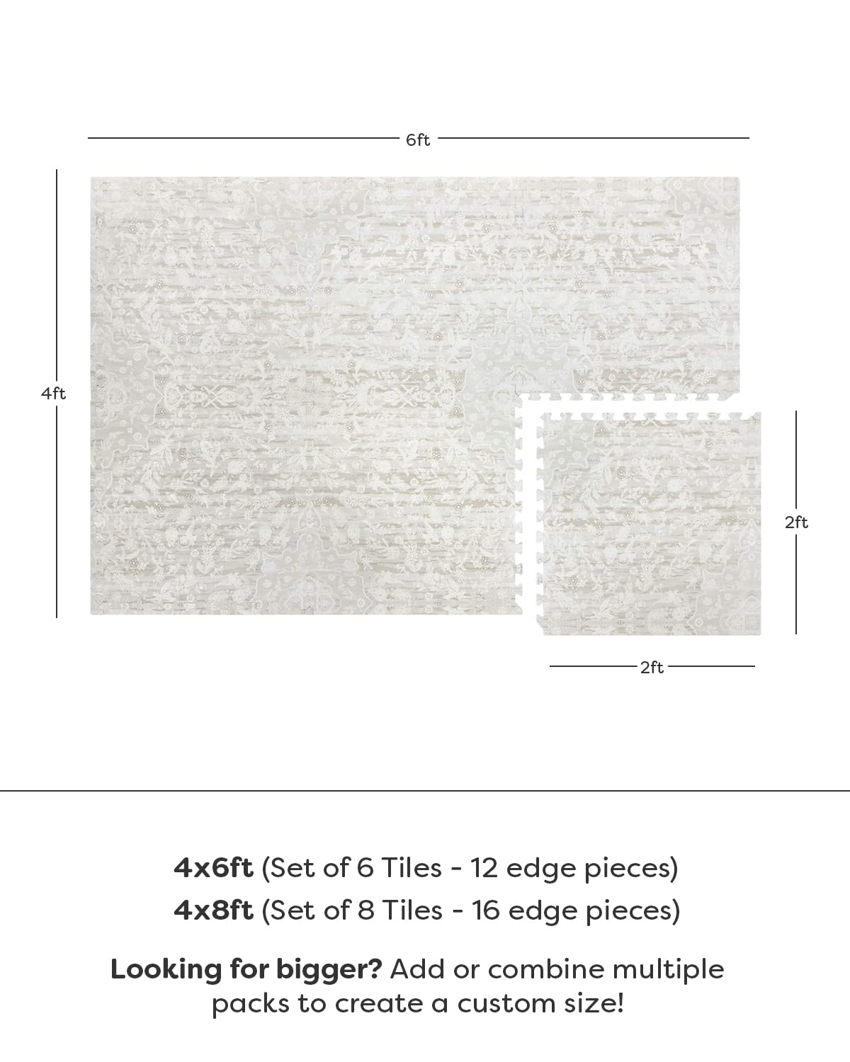 House of Noa soft cushioned surface cushions tiny landings