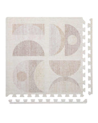 House of Noa baby play mat tile edge piece provides a neat, rug-like finish.