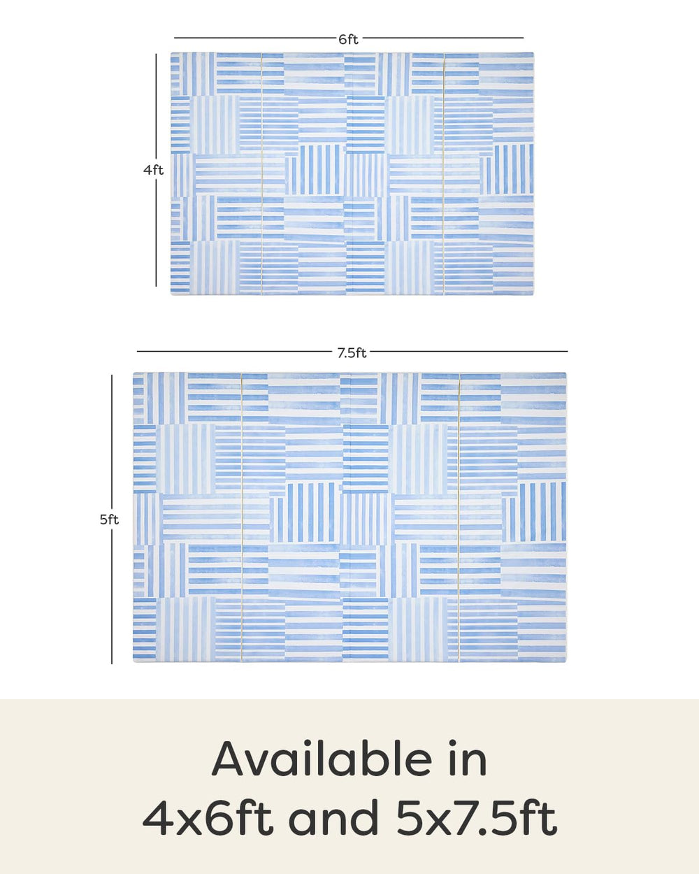 House of Noa Hadley wipe-clean cover for simple mess cleanup.