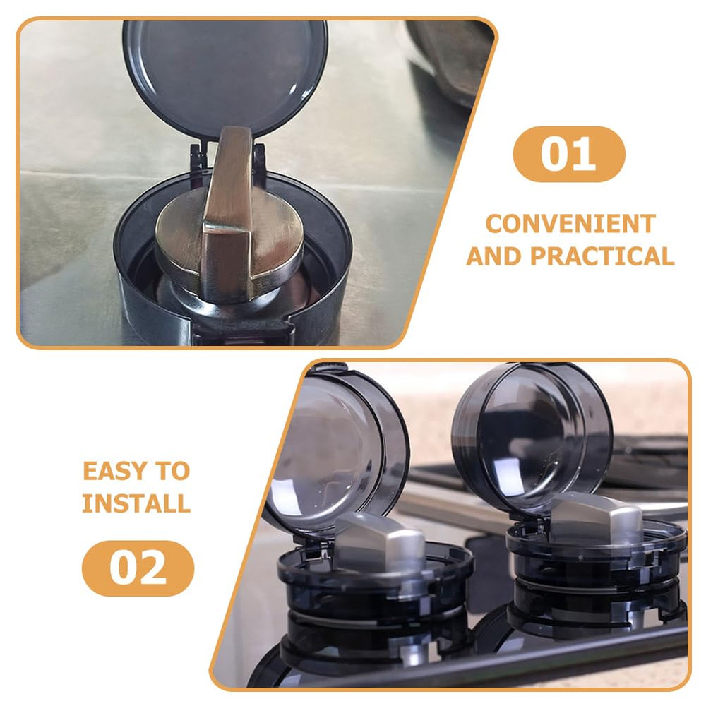 Housoutil durable-knob-covers material withstands daily kitchen use and cleaning.
