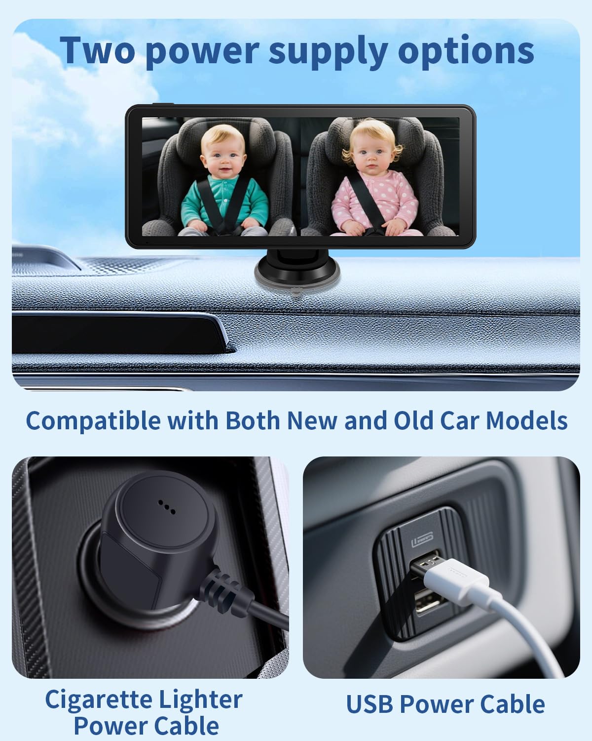Howison 16.5 ft video cable supports SUVs, trucks, and three-row vehicles