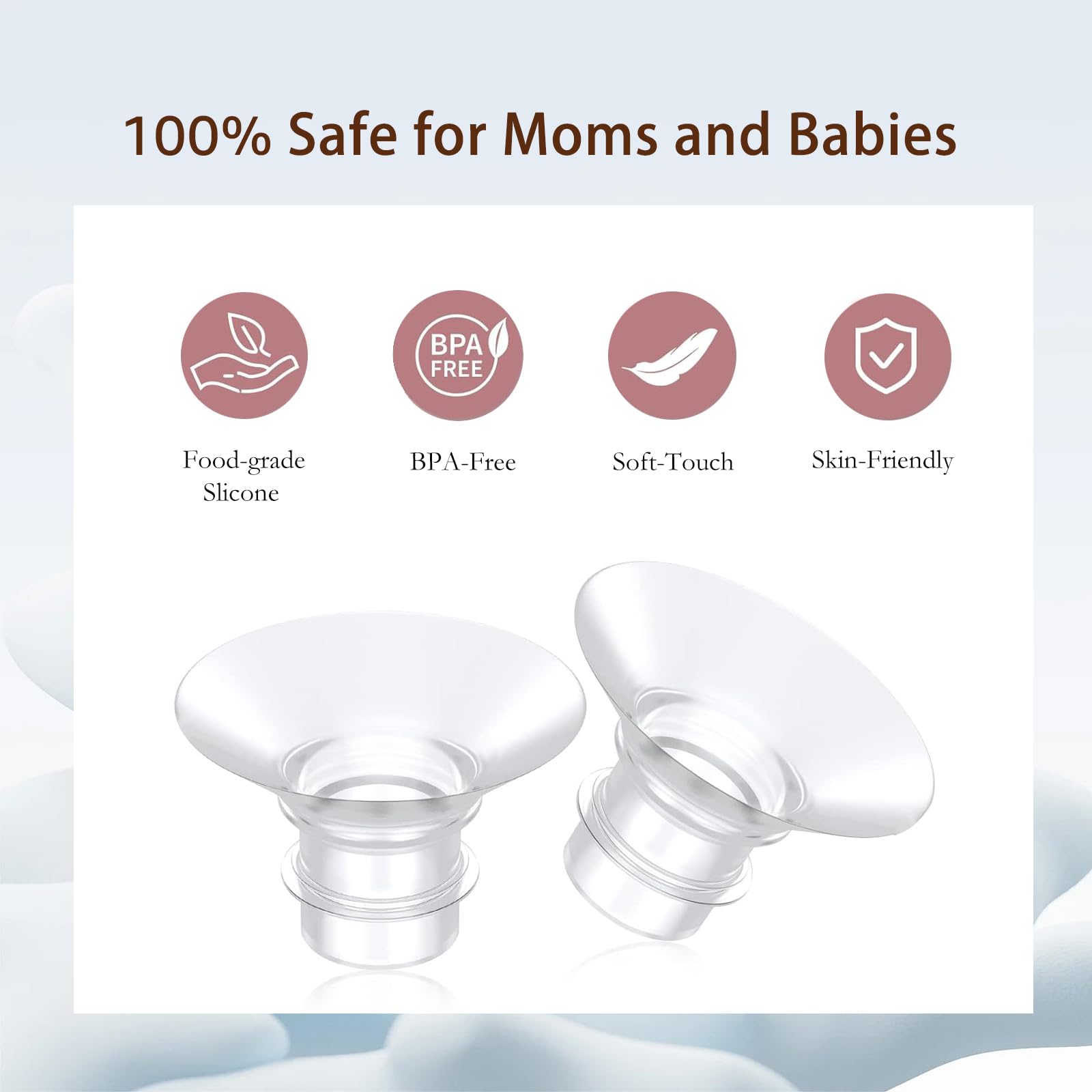 Hranio 6pc set shows compatibility across Spectra and Momcozy brands.