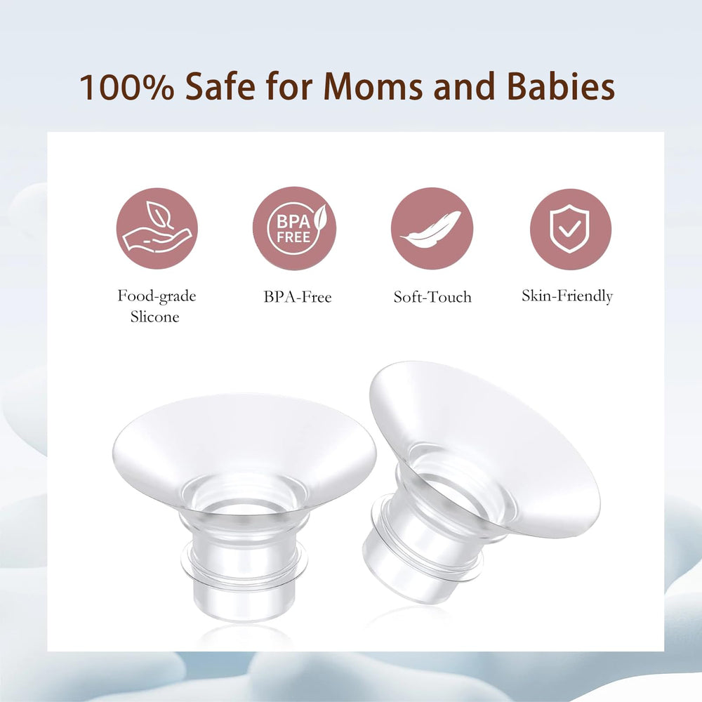 Hranio 6pc set shows compatibility across Spectra and Momcozy brands.