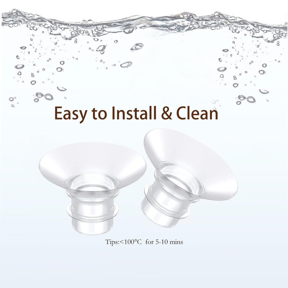 Compact 24mm to 17mm transition for comfortable fit.