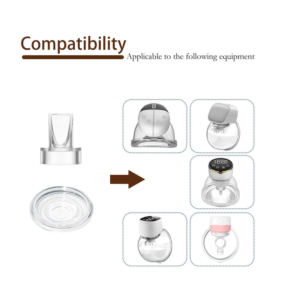 Hranio duckbill valve BPA-free silicone ensures safe milk contact.