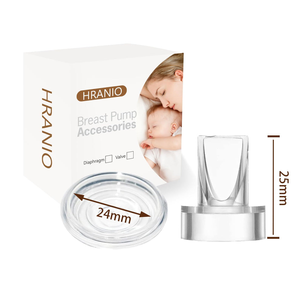 Hranio duckbill valve packaging displays a 6-piece set for S9/S12 compatibility.