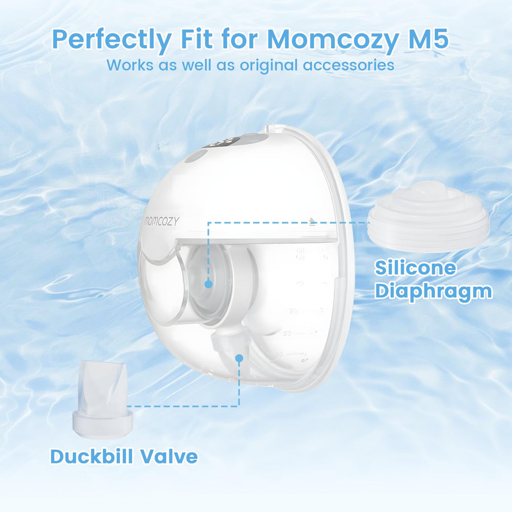 Hranio M5 replacement parts kit with BPA-free silicone and safe materials.