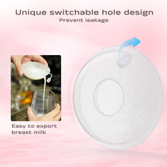 Hranio milk collectors with air vent design for airflow and transfer ease