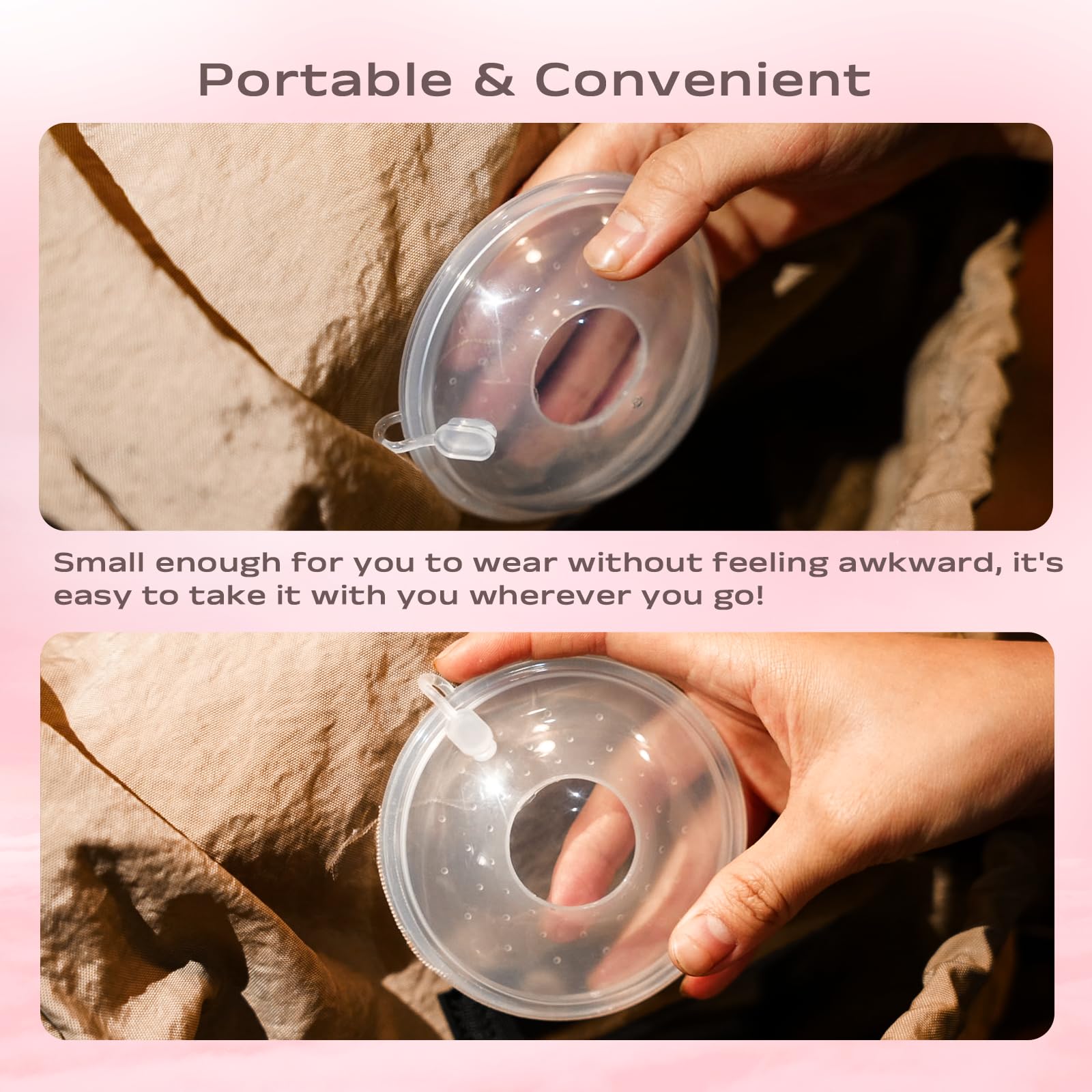 Hranio milk collectors reusable design as an economical alternative to disposables