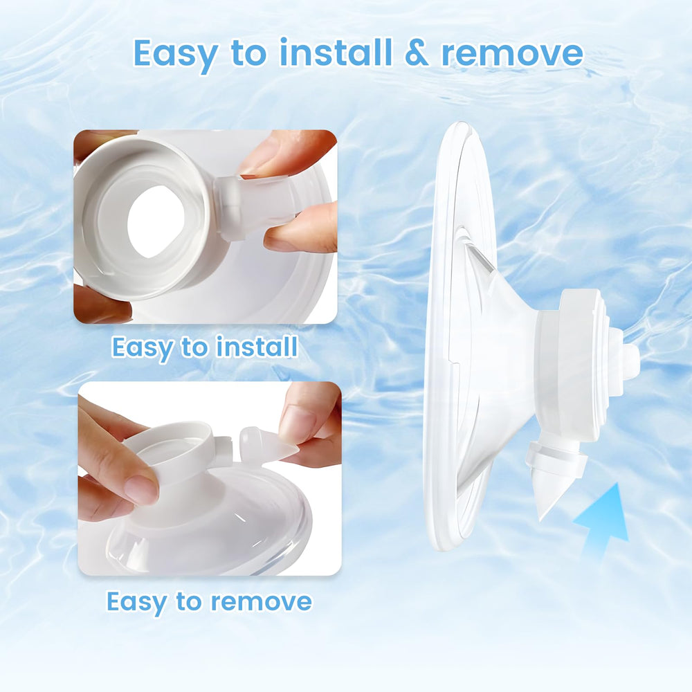 Hranio M5 pump parts are BPA-free and food-grade silicone for safe daily use