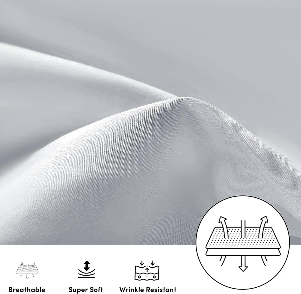 Hriksh 100% Egyptian cotton fabric offers a soft, breathable feel.