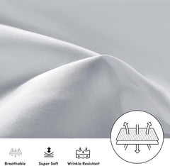 HRIKSH travel pack pillowcase; compact two-piece set for on-the-go