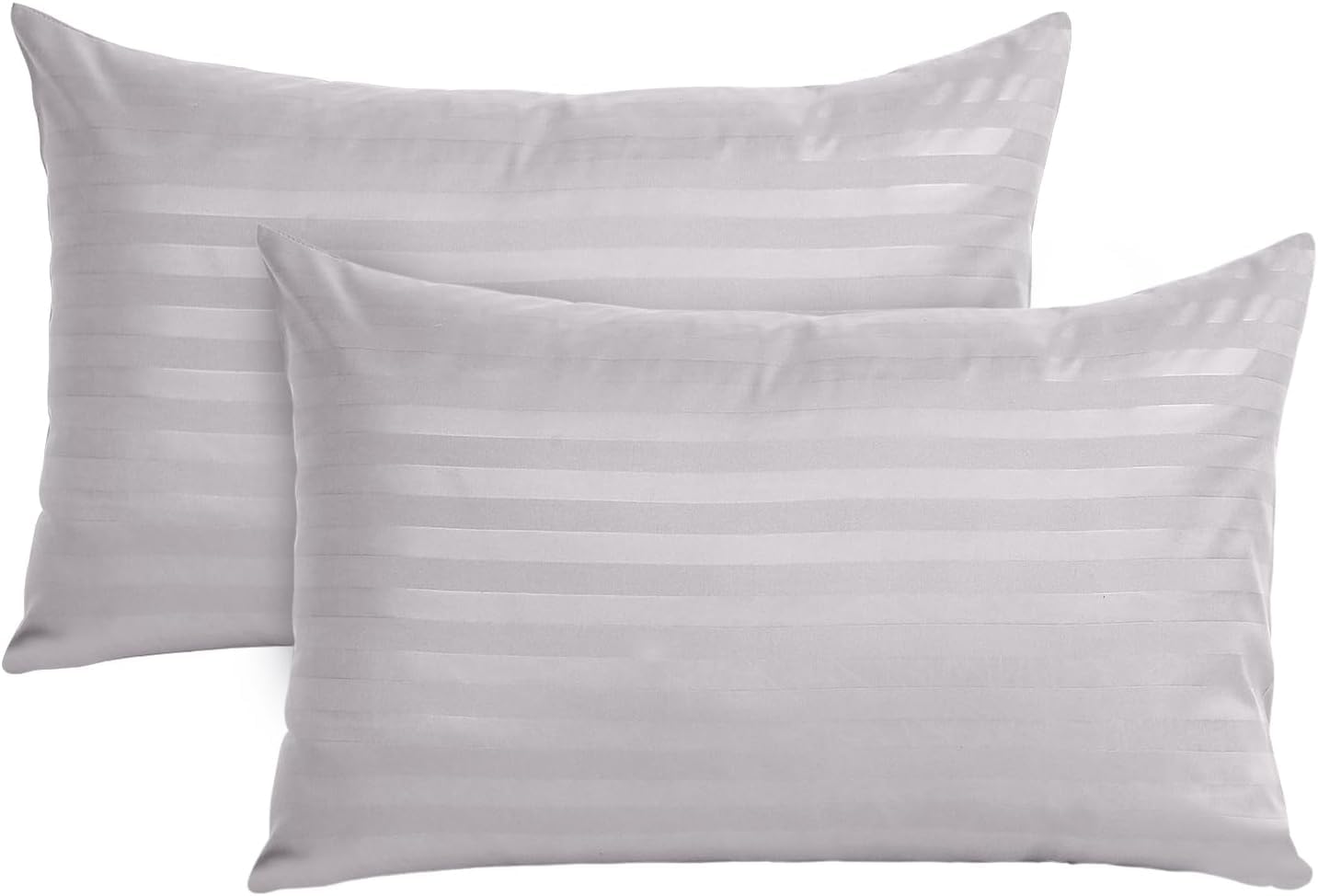 Hriksh travel pillow case set of 2 for 12x18 pillows keeps belongings clean on trips