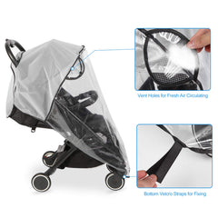 Hrzeem rain cover uses EVA material for safe, flexible protection.