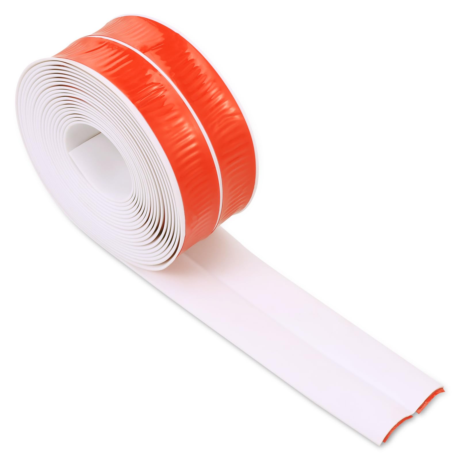 HSHGZSR peel-stick white edge trim offers quick, nail-free installation