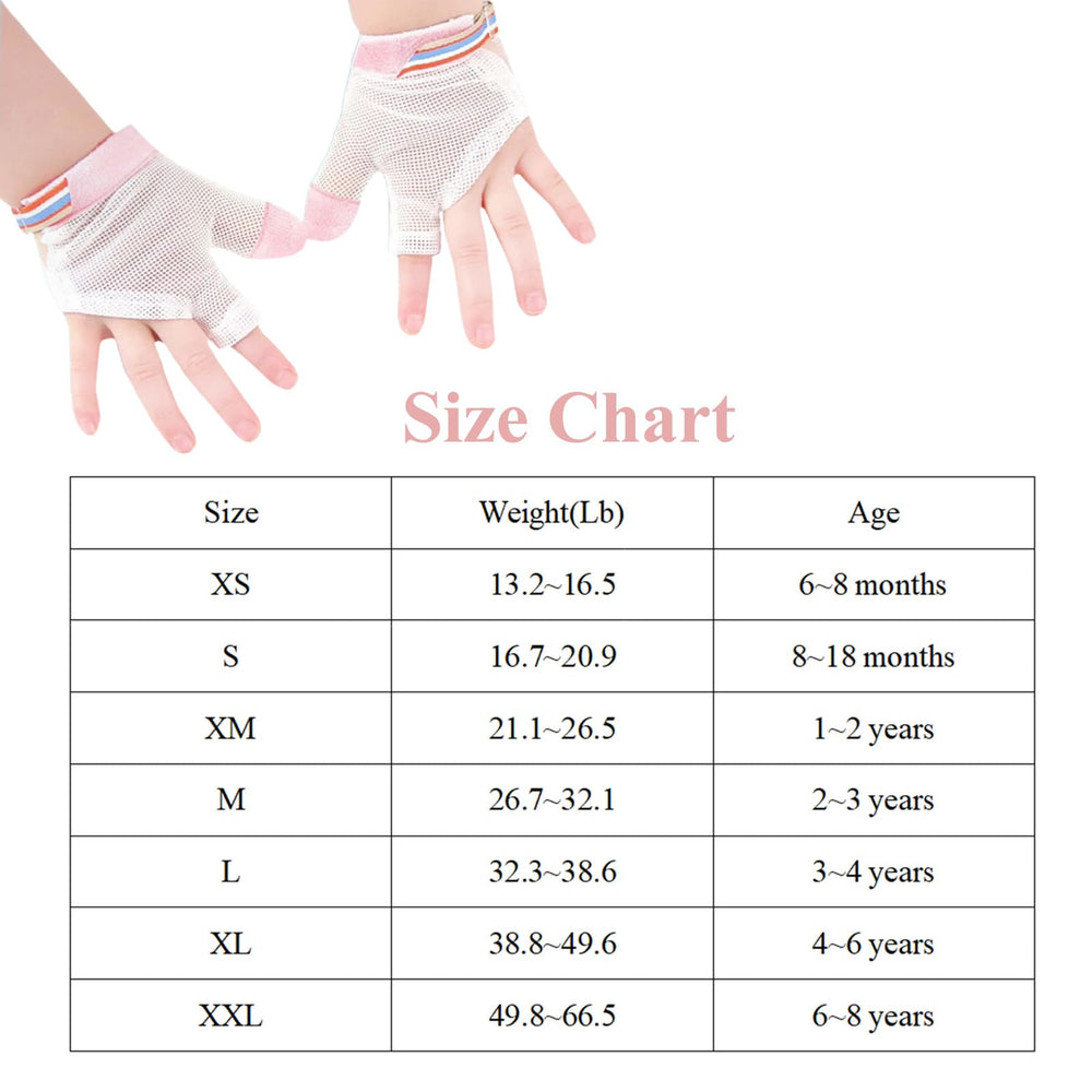 HS&ROXIN glove set suits ages 6 months to 8 years.