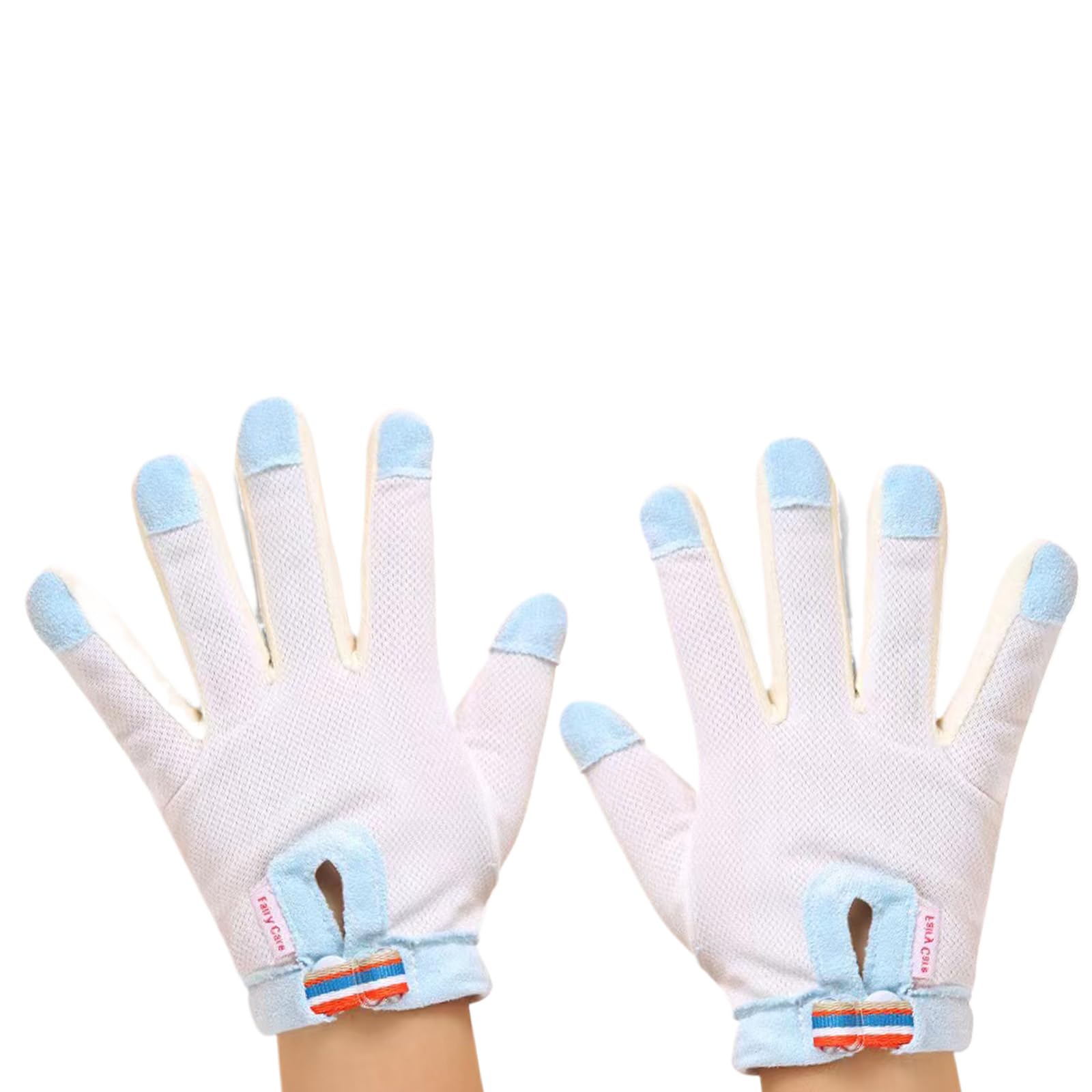 HS&ROXIN Thumb Sucking Gloves with five-fingers design showing habit-supporting coverage.