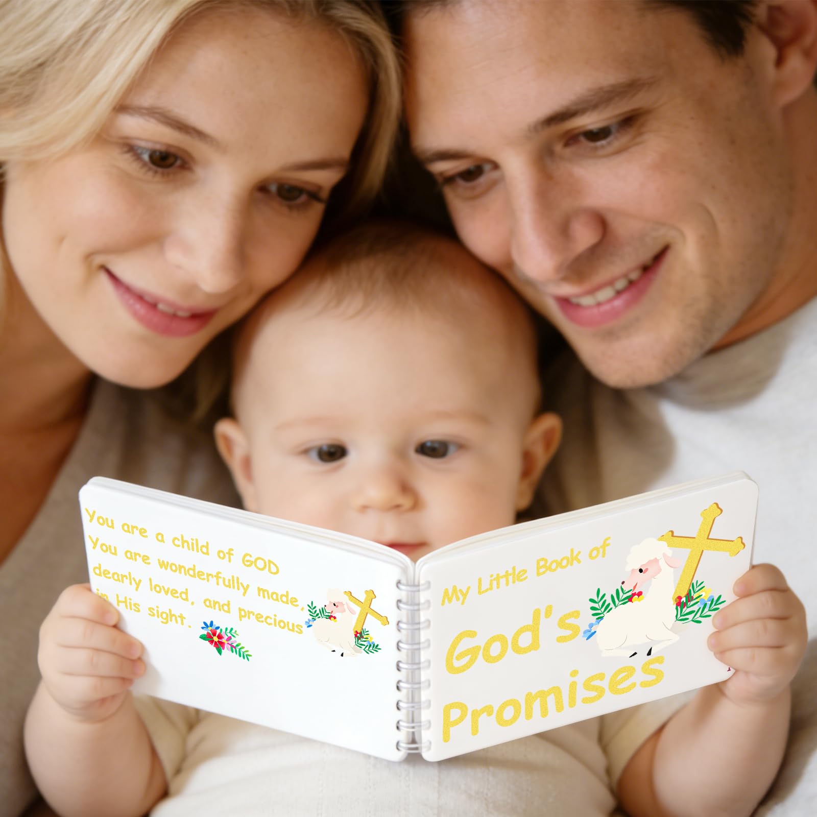 HTROFYYA gift-ready Baptism Bible ideal for newborn celebrations.