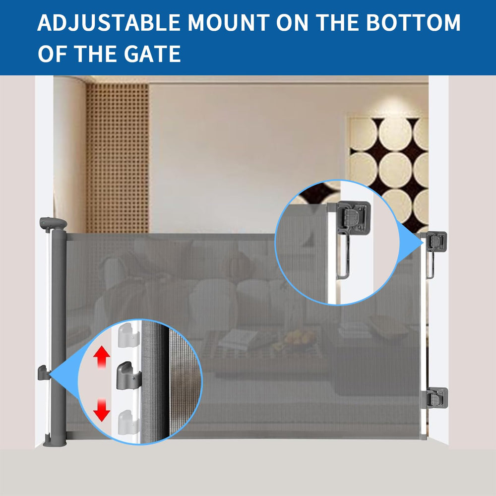Huafly indoor-outdoor gate versatile for doorways, stairs, and yards