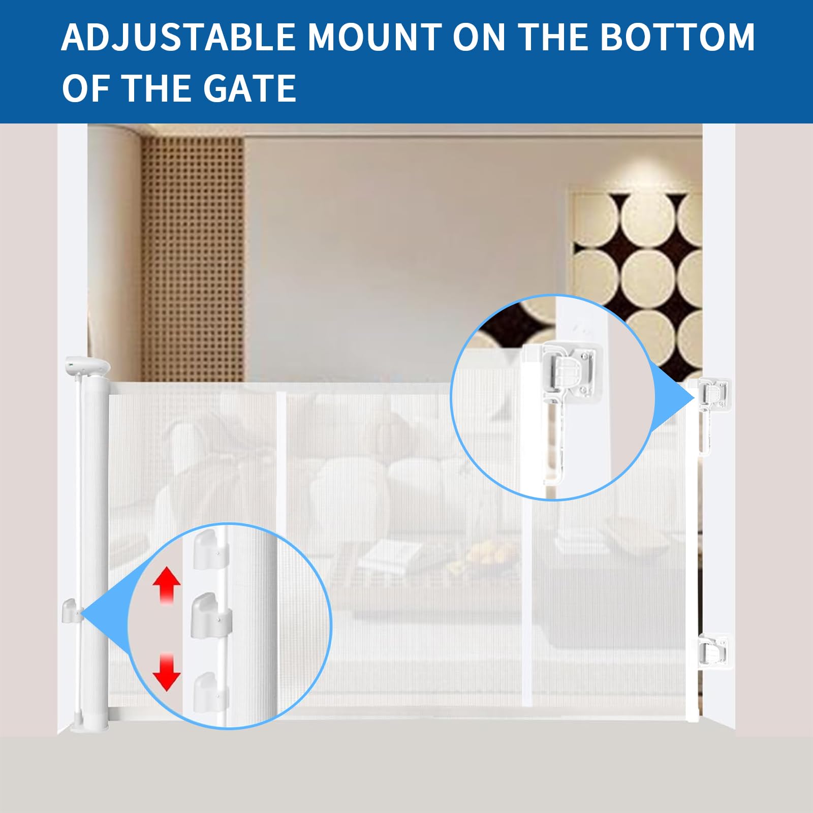Huafly no-punch installation allows easy setup without wall damage.