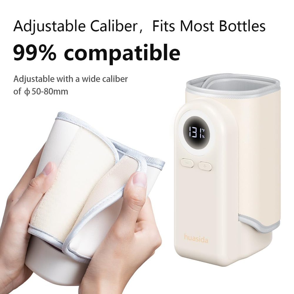 Huasida compact design fits neatly on a nightstand.