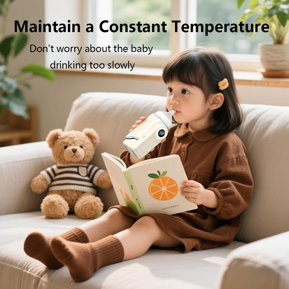 Huasida water-free heating for faster milk warming.
