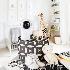 Hubble Connected Nursery Pal Glow night light enables calming bedtime routines.