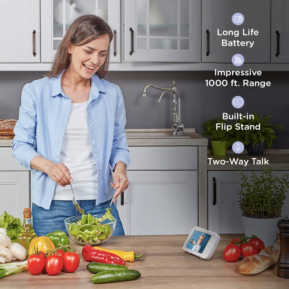 HUBBLE CONNECTED Nursery Pal Glow+ infrared night vision for dark checks
