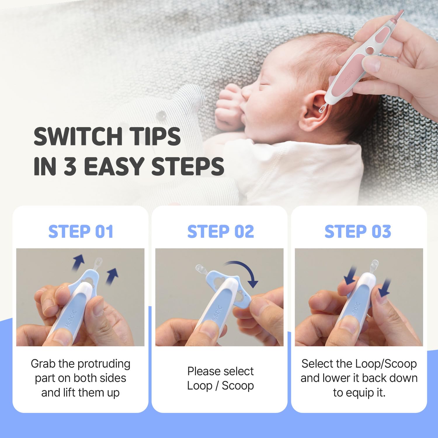 HuBDIC HubiBaby BPA-free plastic for safe baby care