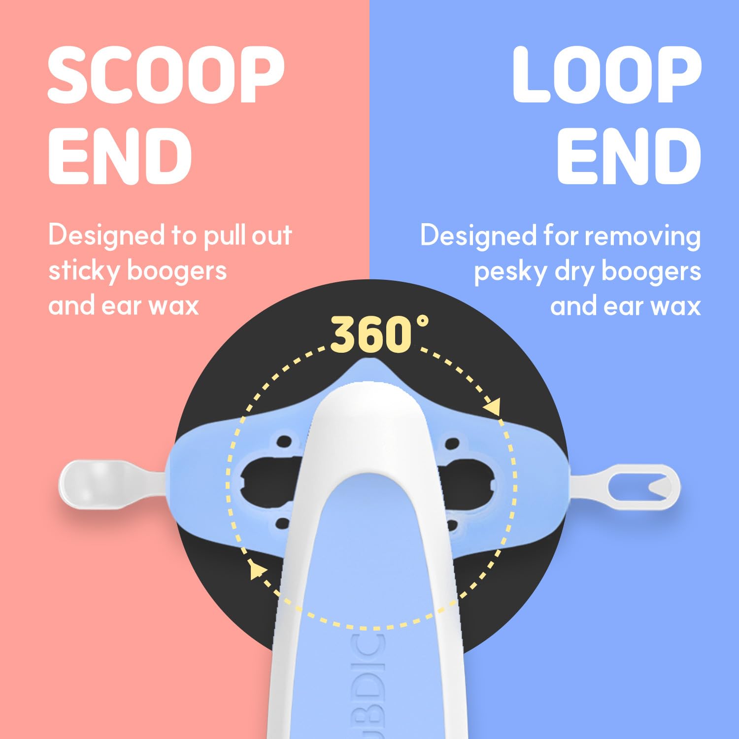 HuBDIC HubiBaby rotate scoop and loop in action for versatile cleaning