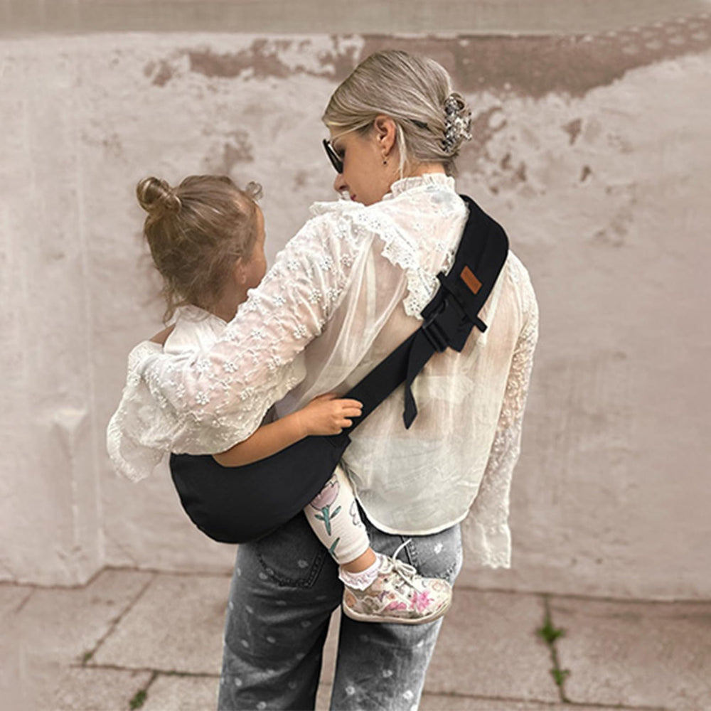 Huefain breathable cotton fabric sling for warm weather comfort