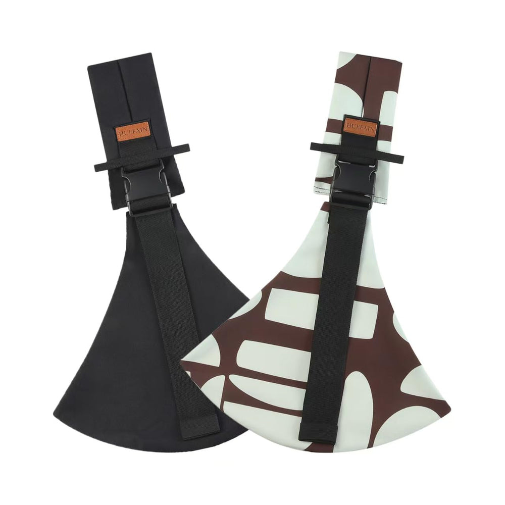 Huefain toddler carrier black for close, hands-free outings.