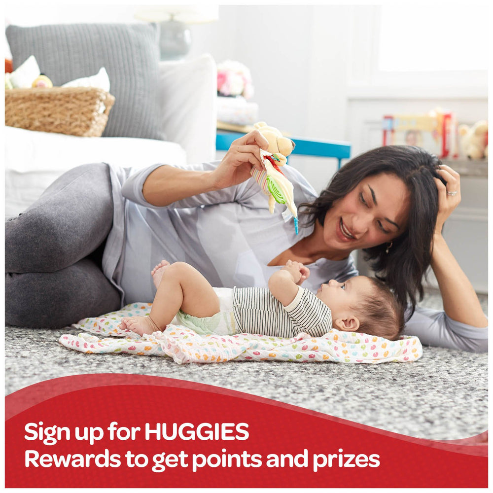 Huggies Gentle Care Preemies Size P packaging for easy handling.