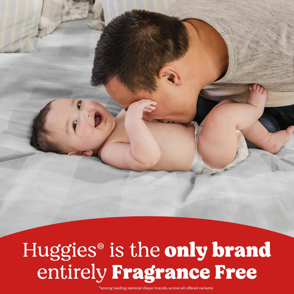 Huggies GentleAbsorb liner absorbs wetness on contact.