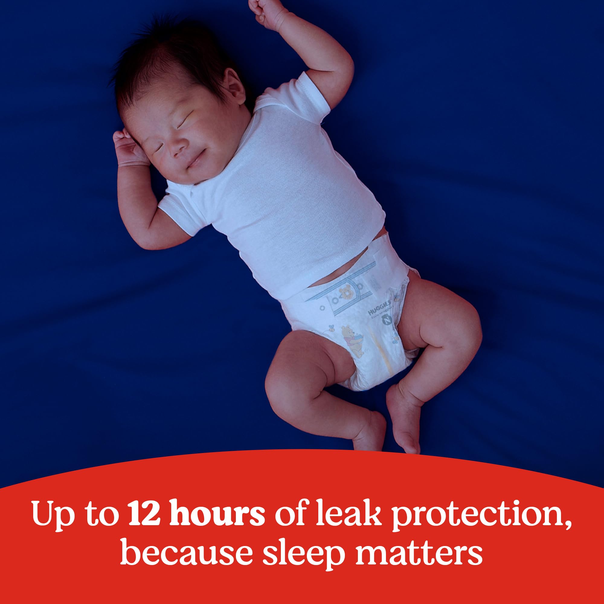 Huggies hypoallergenic diapers safe for sensitive skin.